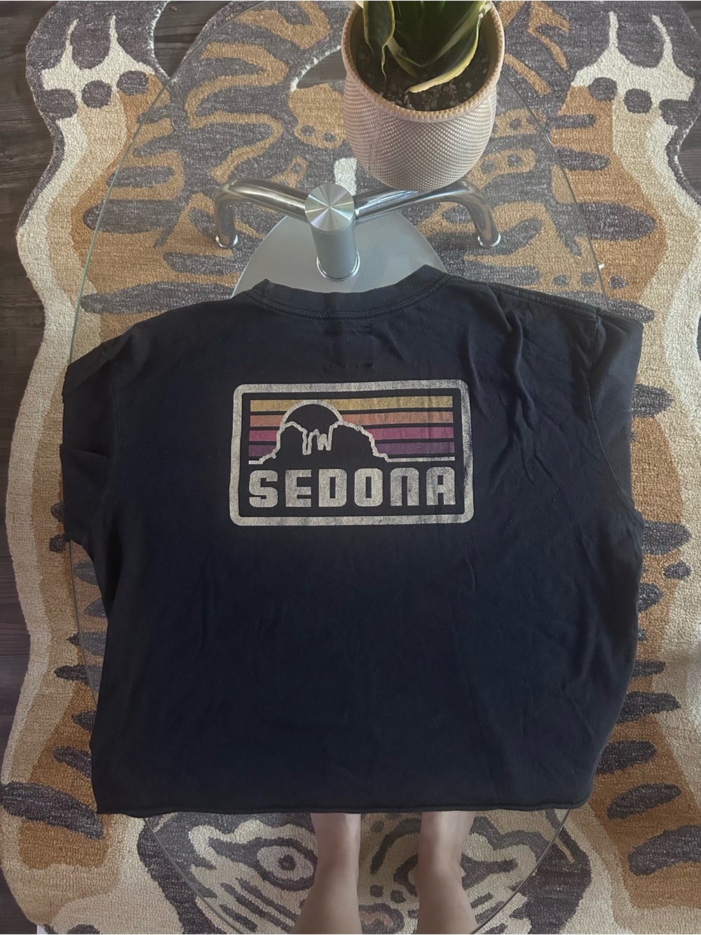 Sedona Black Long Sleeve Sedona Graphic Tee